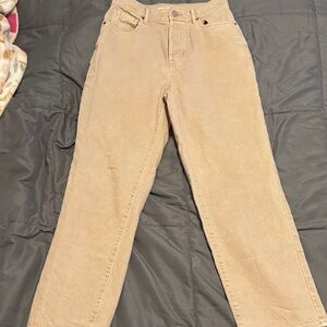 PacSun Women's Straight Leg Tan Jeans